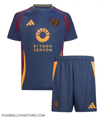 AS Roma Replik 3rd trikot Kinder 2024-25 Kurzarm (+ Kurze Hosen)